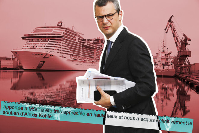 Les responsables de la Sfil pensent avoir un atout maître : l’Élysée au travers d’Alexis Kohler. Ils l’écrivent sans détour dans une note révélée par Mediapart. © Photomontage Mediapart avec AFP Les responsables de la Sfil pensent avoir un atout maître : l’Élysée au travers d’Alexis Kohler. Ils l’écrivent sans détour dans une note révélée par Mediapart. © Photomontage Mediapart avec AFP