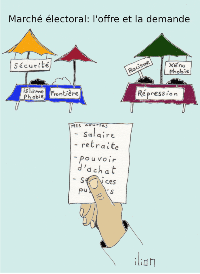 Marché électoral: l'offre et la demande