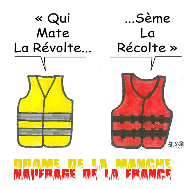 "Qui mate la révolte, sème le récolte"