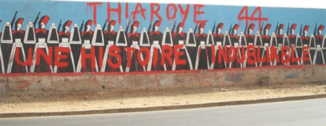 Une fresque à Dakar