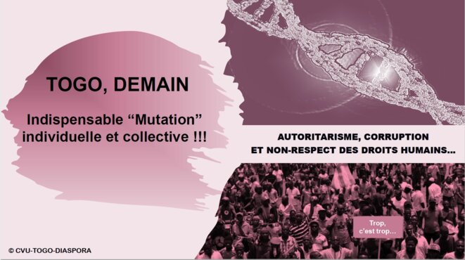 Vers la Charte de la Mutation du Togo, l’unité du Peuple togolais indépendant !