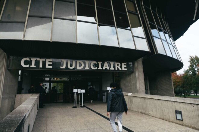 Le tribunal judiciaire de Rennes. © Photo Quentin Vernault / Hans Lucas via AFP