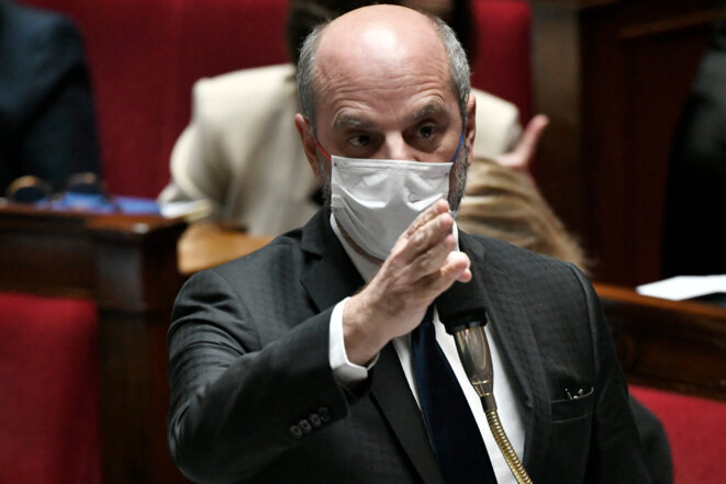 Jean-Michel Blanquer à l’Assemblée nationale, le 30 novembre. © Stéphane DE SAKUTIN / AFP Jean-Michel Blanquer à l’Assemblée nationale, le 30 novembre. © Stéphane DE SAKUTIN / AFP