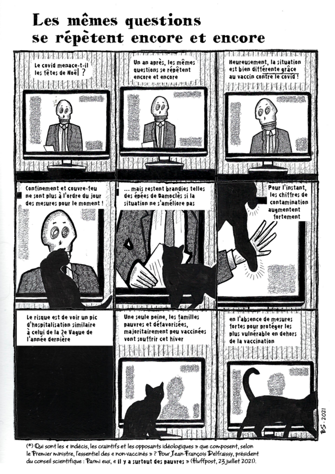 Les mêmes questions se répètent encore et encore