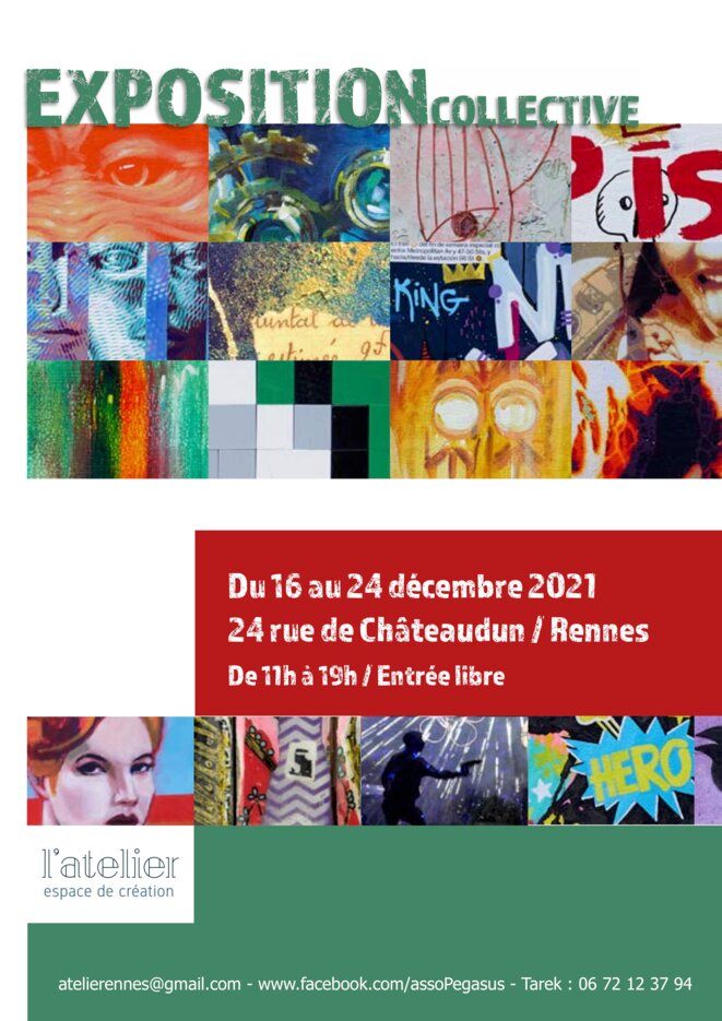 Exposition collective de fin d’année à Rennes