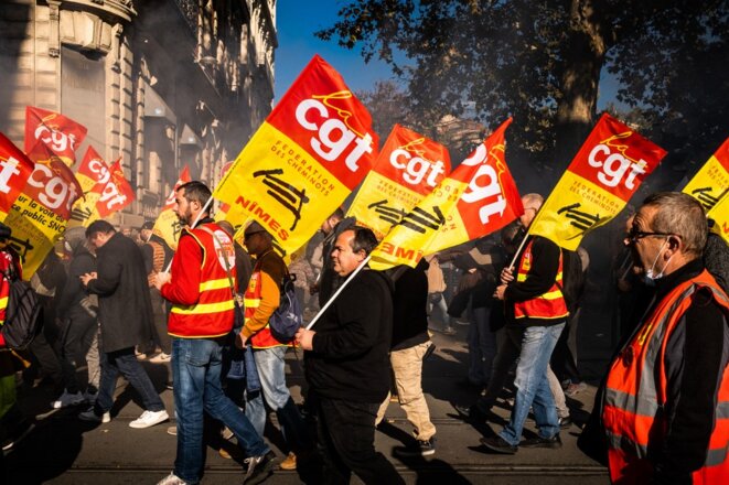 Le 17 novembre 2021, à Montpellier. © JC Milhet / Hans Lucas via AFP