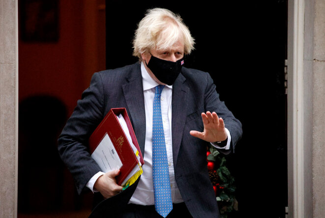 Boris Johnson. © Photo David Cliff / Anadolu Agency via AFP