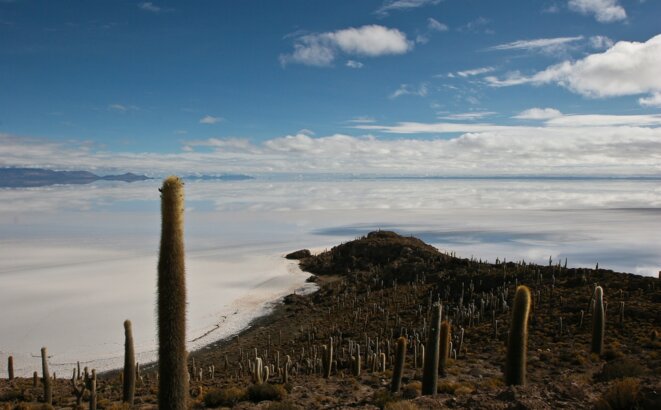 Le salar de Uyuni, en Bolivie © Danielle Pereira