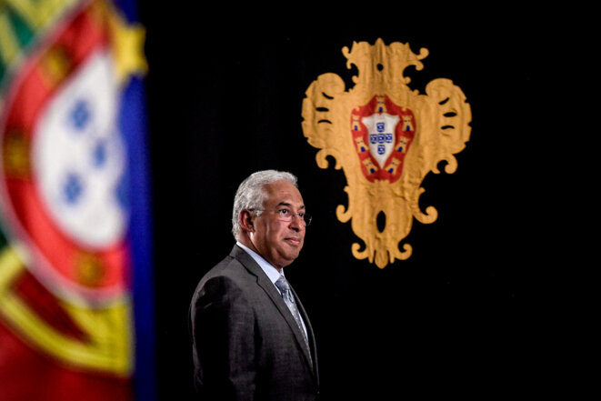 Le premier ministre portugais et chef du Parti socialiste, Antonio Costa. © Photo Patricia de Melo Moreira/AFP