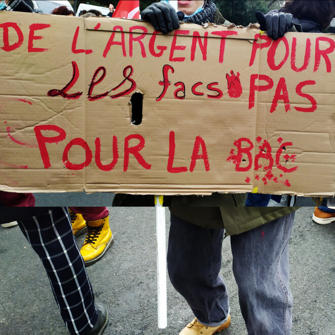 Manifestation du 27 janvier 2022 © CC-BY-SA-4.0 Citrouilleorange Manifestation du 27 janvier 2022 © CC-BY-SA-4.0 Citrouilleorange