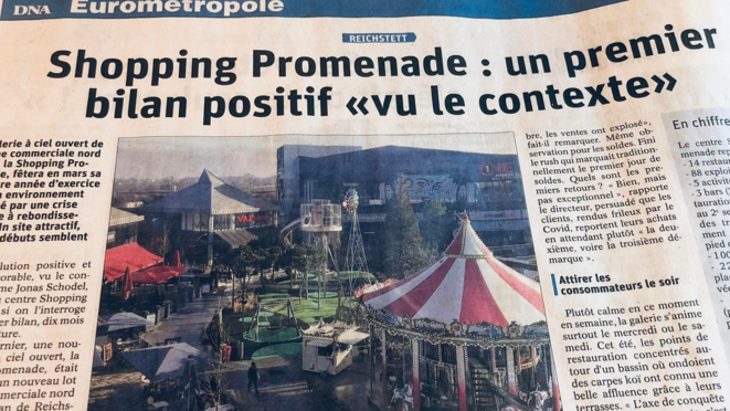 Reichstett : Shopping Promenade « Ode à la verrue »