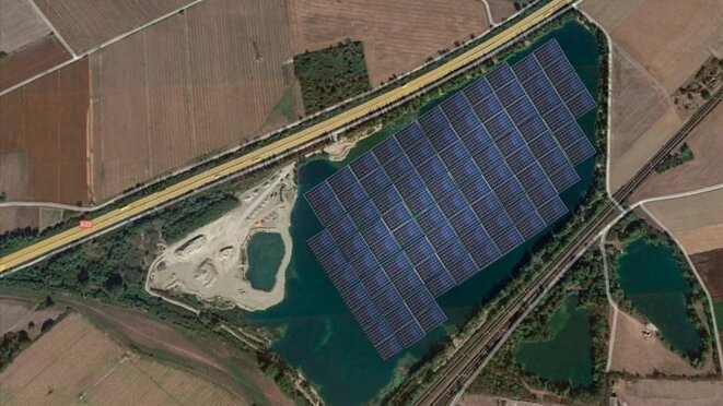 Un parc photovoltaïque sur des gravières : c'est non !