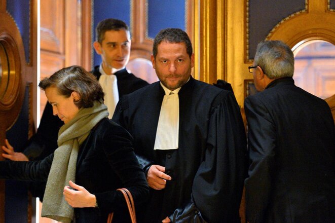 Jean-Georges Betto au palais de justice de Paris, le 29 septembre 2015. © Photo Christian Liewig/Abaca