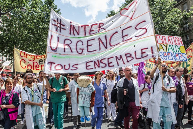manifestation du 6 juin 2019 © Collectif Inter-Urgences