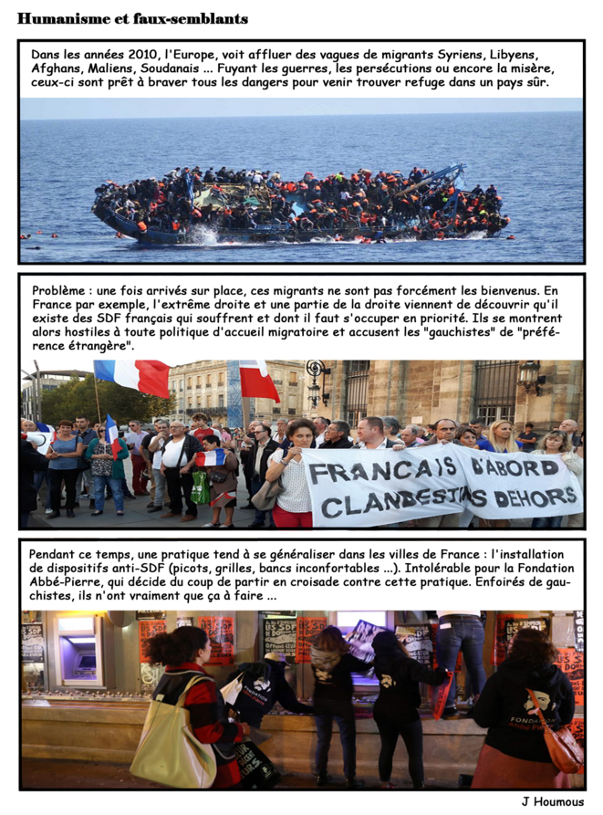 Humanisme et faux-semblants