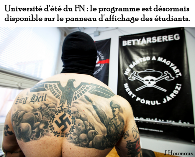 Université d'été du FN