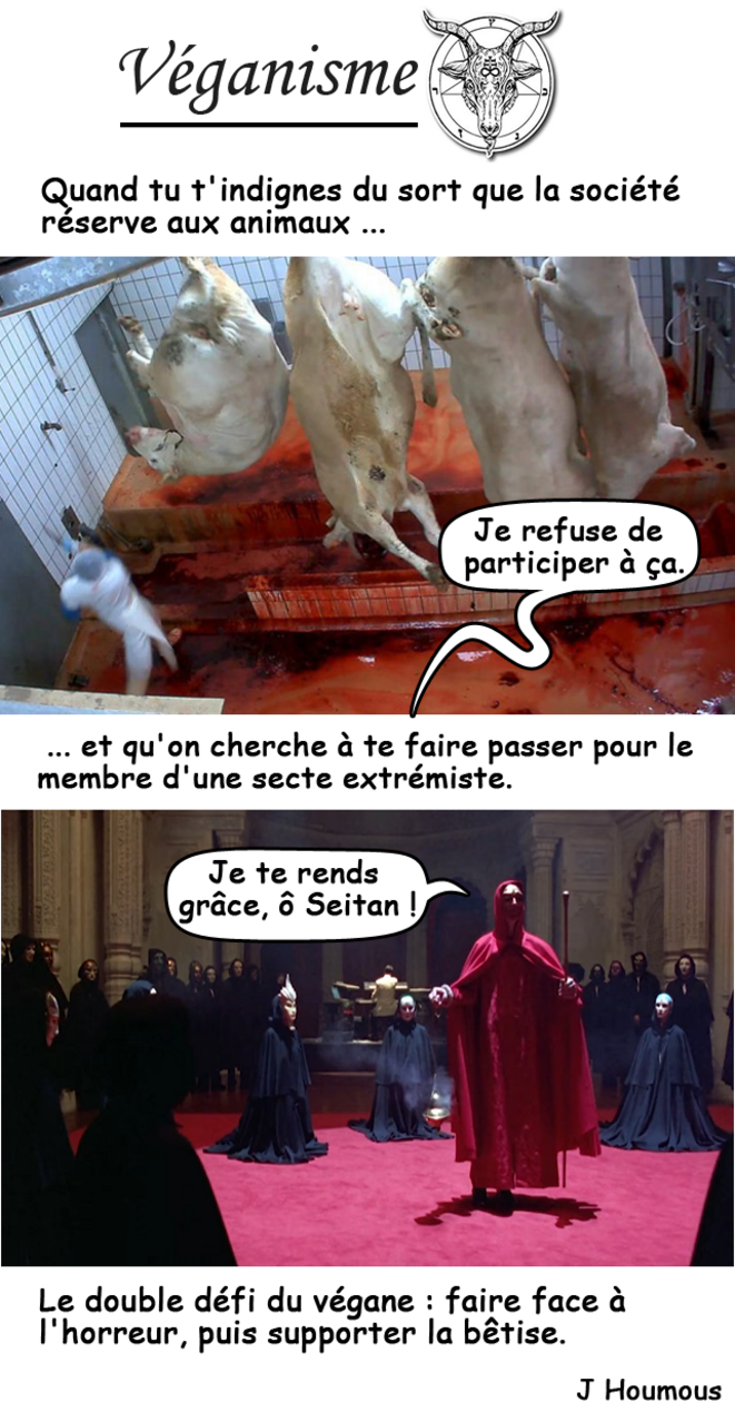 Le double défi du végane