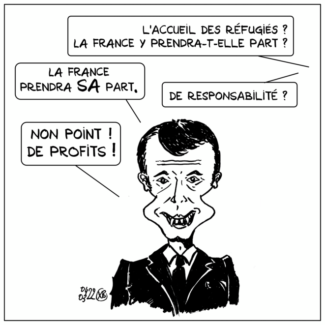 Au Profit du candidat