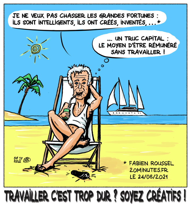 Travailler c'est trop dur ? Soyez créatifs !