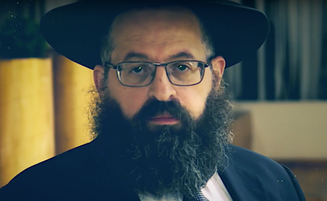 En 2014, le rabbin Mendel Azimov a pris la succession de son père à la tête du Beth Loubavitch. © Photo Beth Loubavitch