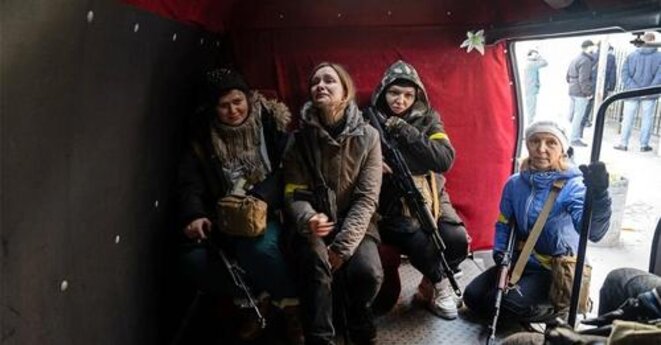 8 mars  2022 : femmes ukrainiennes, russes, bélarusses, kazakhes.