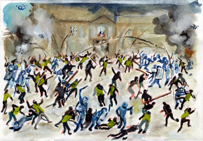 Tirs de LBD : un trou dans le droit français