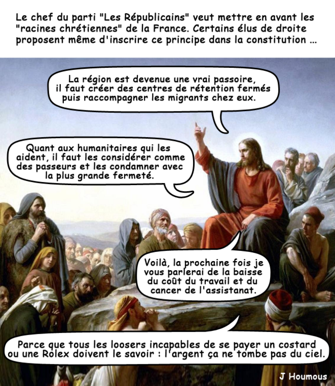 Les valeurs chrétiennes de la droite