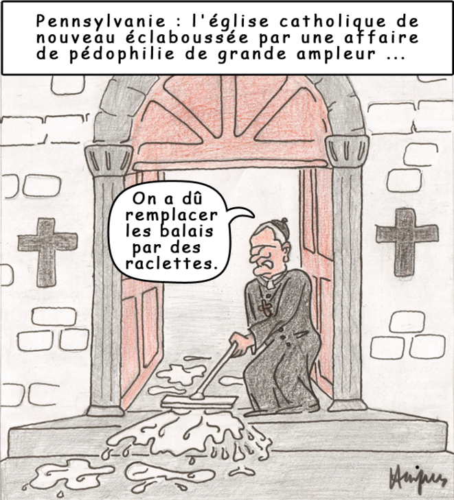 Pennsylvanie : l'église catholique éclaboussée par une nouvelle affaire de pédophilie