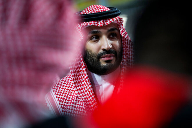 Mohammed ben Salmane à Djeddah en Arabie Saoudite, le 5 décembre 2021. © Photo Florent Gooden / DPPI via AFP