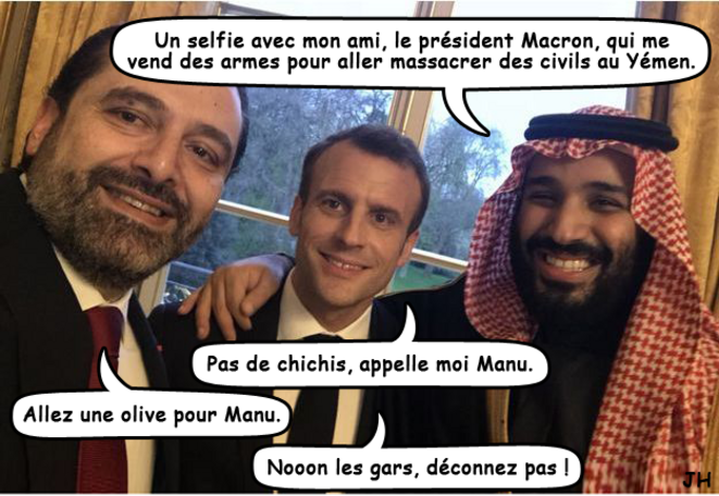 "Monsieur le Président" fait des selfies ... avec des tyrans