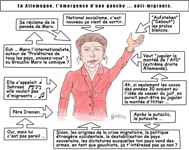 En Allemagne, l'émergence d'une gauche ... anti-migrants