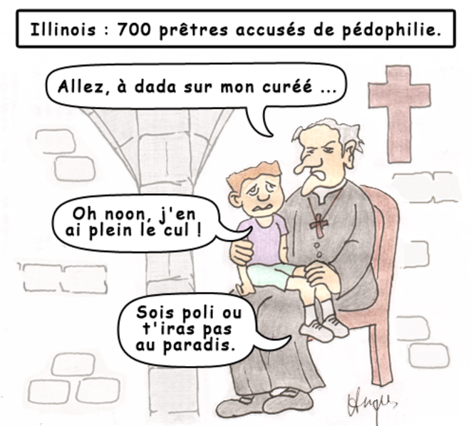 Illinois : 700 prêtres accusés de pédophilie.