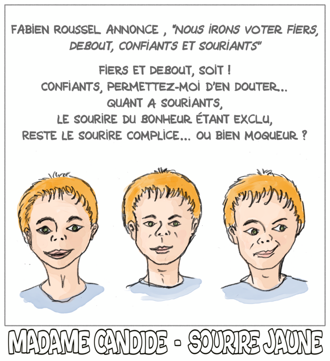 Madame candide - Sourire jaune