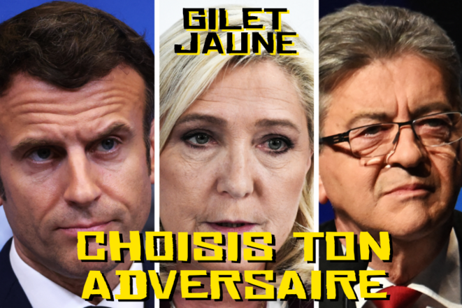 APPEL : GILET JAUNE, CHOISIS TON ADVERSAIRE !