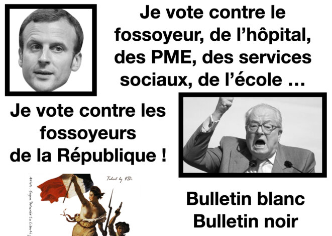 Colère noire et bulletin blanc