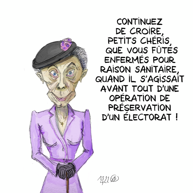 Préserver son électorat, quoi qu'il en coûte.