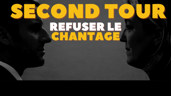 Second tour : refuser le chantage à tout prix