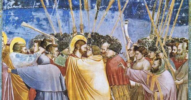 Le baiser de Judas peint Giotto (Wikimédia Commons) © (Wikimédia Commons)
