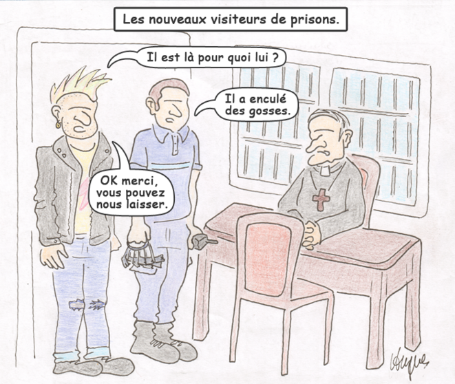 Les nouveaux visiteurs de prisons.