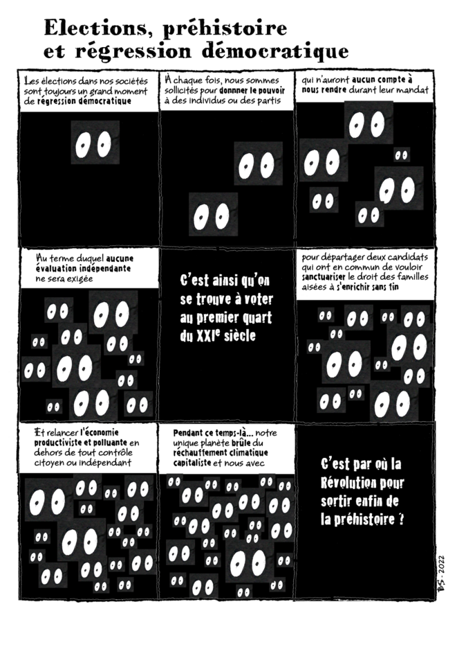 Elections, préhistoire et régression démocratique