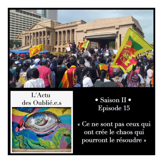 L’Actu des Oublié.e.s • Ce n’est pas ceux qui ont créé le chaos qui vont le résoudre