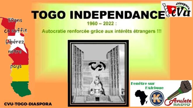 Radio Avulete Togo, émission du samedi 28 avril 2022 : Togo, Impossible Indépendance?