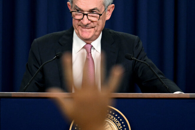 Le président de la Réserve fédérale américaine, Jerome Powell. © Photo Jim Watson / AFP