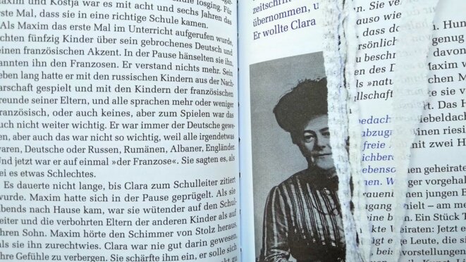 Livre de Clara Zetkin déchiré à Berlin