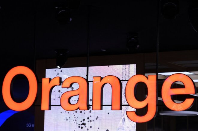 Le logo d’Orange. © Photo Josep Lago / AFP
