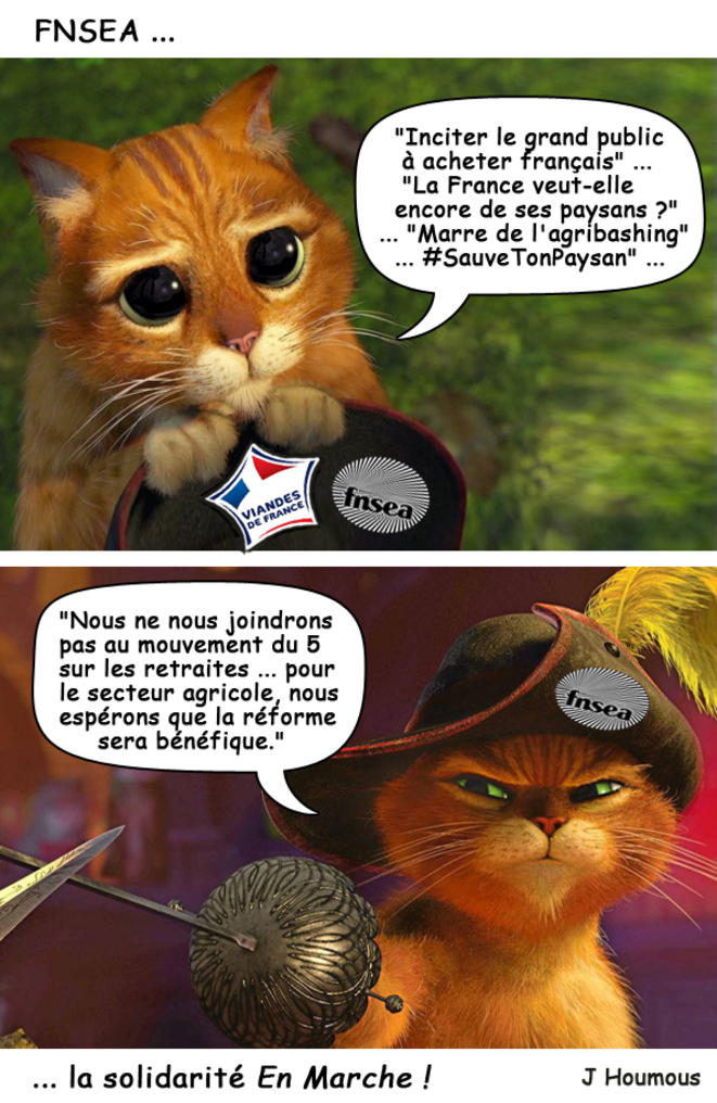 La solidarité selon la FNSEA