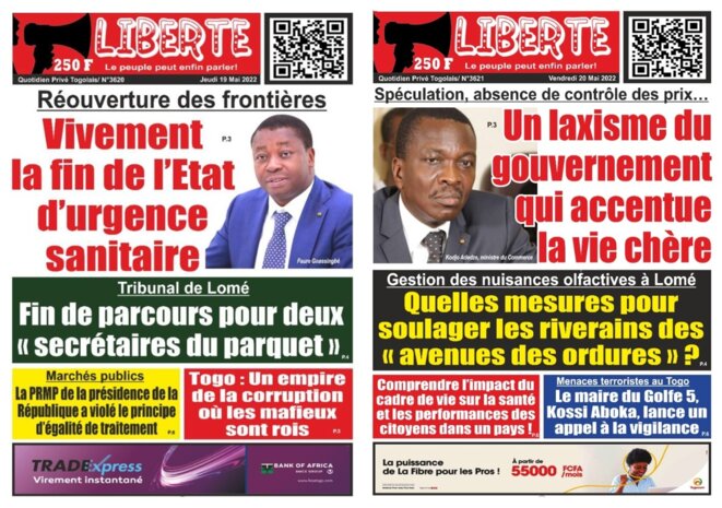 Togo, un empire de corruption ou les mafieux sont rois, pendant que Faure Gnassingbe fait la politique de l’autruche