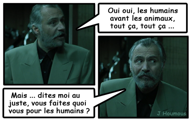 Végan ? Et les humains qui souffrent ?