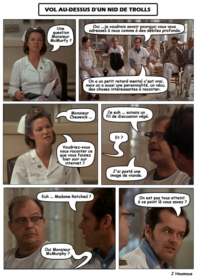 Vol au dessus d'un nid de trolls