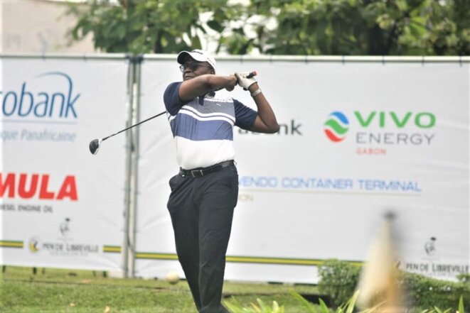 37e édition de l’Open de Golf de Libreville – 2 au 6 juin 2022 – Golf Club du Mindoubé – Libreville – Marcel ABEKE, Ancien président de la FEGAGOLF – © 2022 D.R./DBNEWS